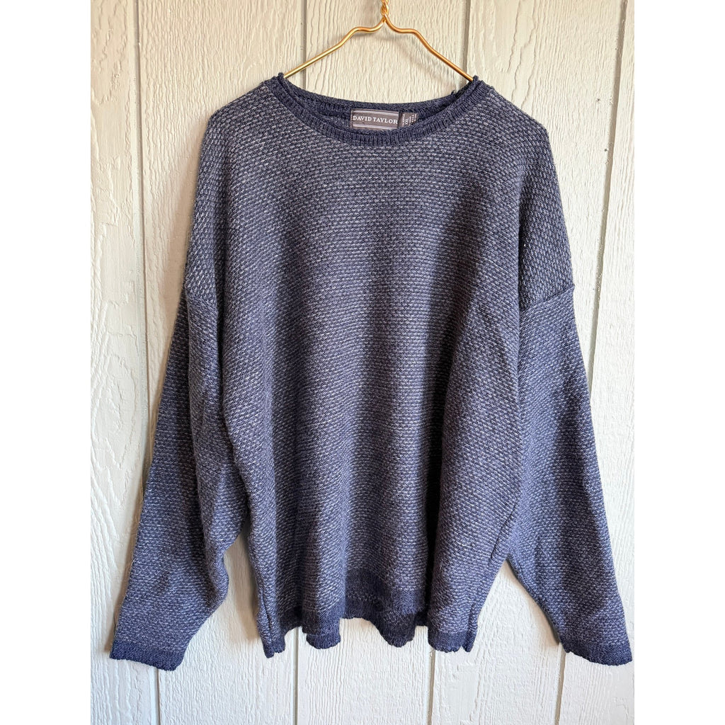 Vintage 80s David Taylor Made In Usa Sweater, XXL
