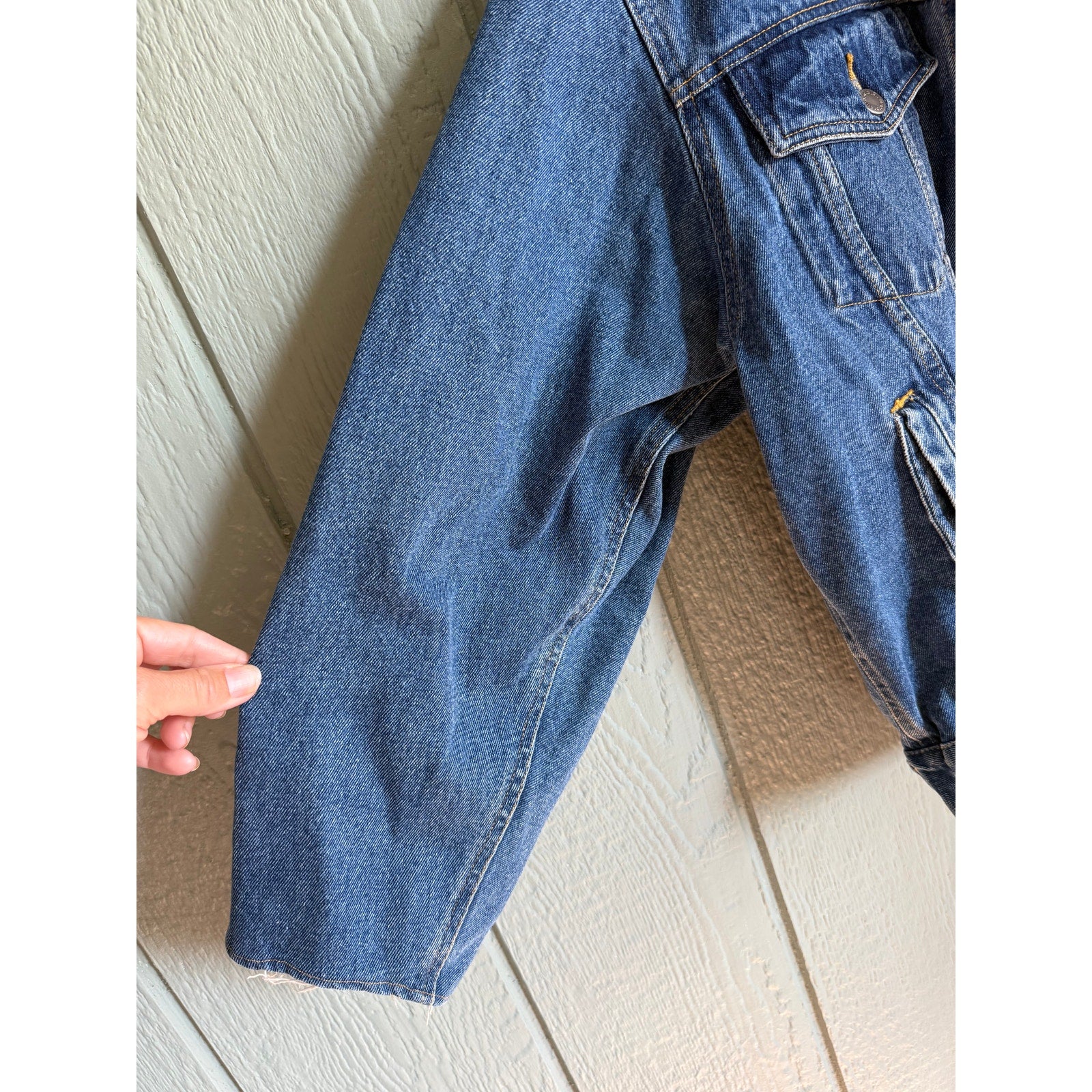 Vintage Jean Jacket Wrangler Hero Denim, Medium