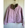 NWT Vintage Pink Carhartt Coat Sherpa Lined Canvas, Size XL RARE