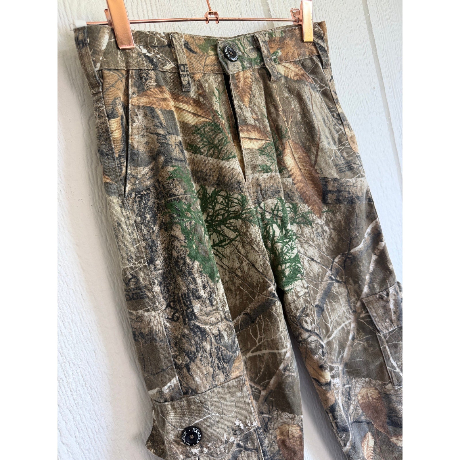 Ranger Realtree Edge Camo Cargo Pants Youth Size 10 Hunting Outdoor