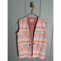 Vintage 90s Aztec Western Boho Vest Prior Westerns Denver
