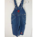Vintage Carters Jean Overalls 18-24 Months Little Truck Logo