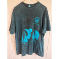 Vintage 90s Rochester New York Sailboat Graphic T Shirt Acid Wash Hanes XL