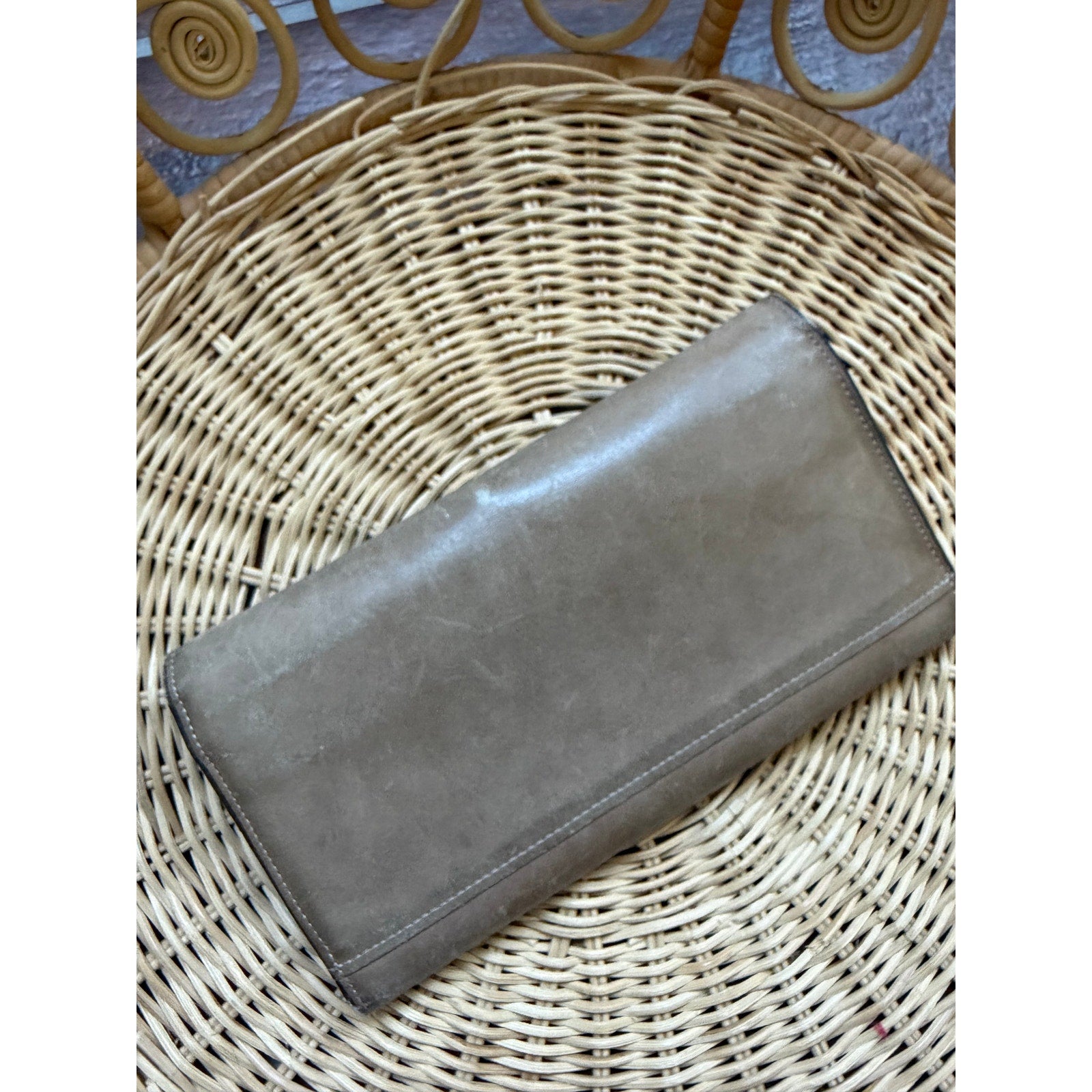Vintage Cowhide Rolf's Wallet