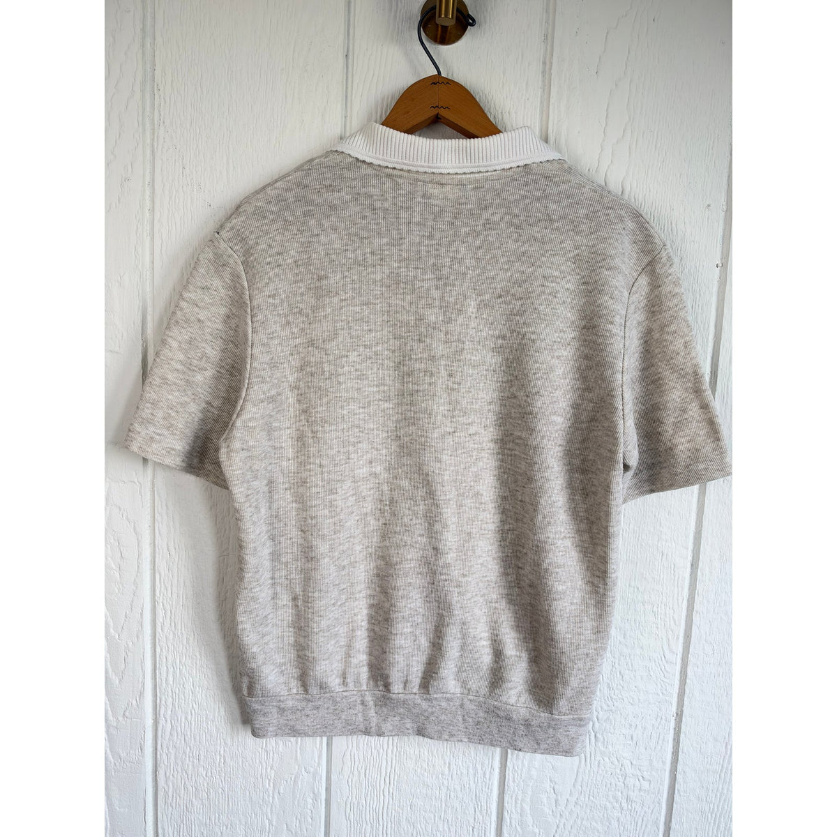 Vintage 90s Teddi Petite Scottie Dog Embroidered Knit Polo Sweater PM USA
