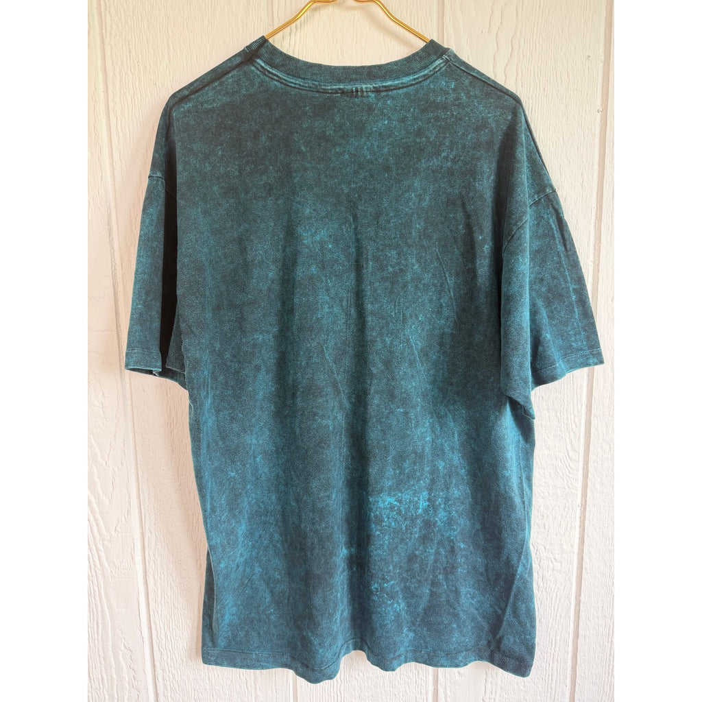 Vintage 90s Rochester New York Sailboat Graphic T Shirt Acid Wash Hanes XL