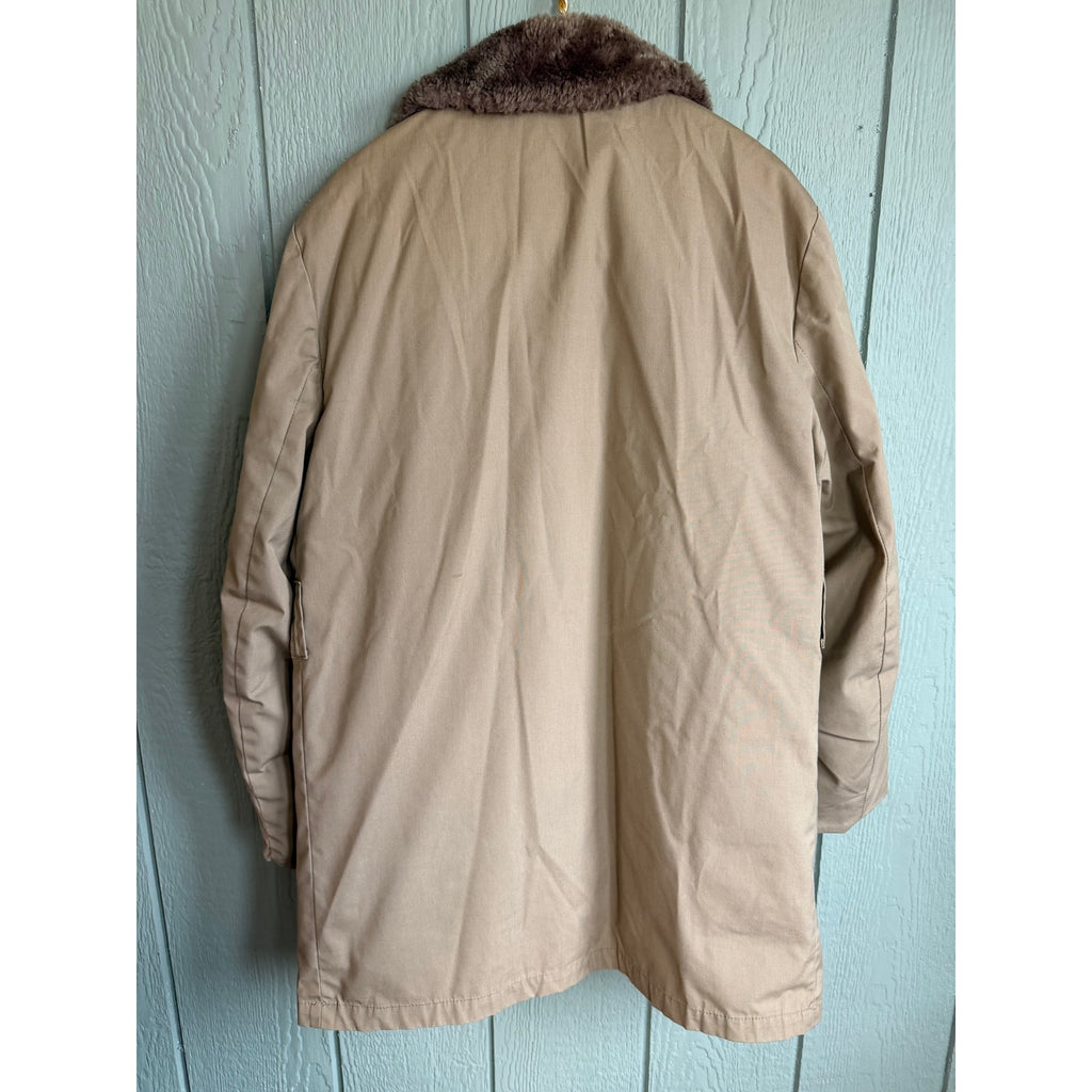 Vintage L.L. Bean Goose Down Parka Coat Jacket Made in USA Mens 46 Quilted