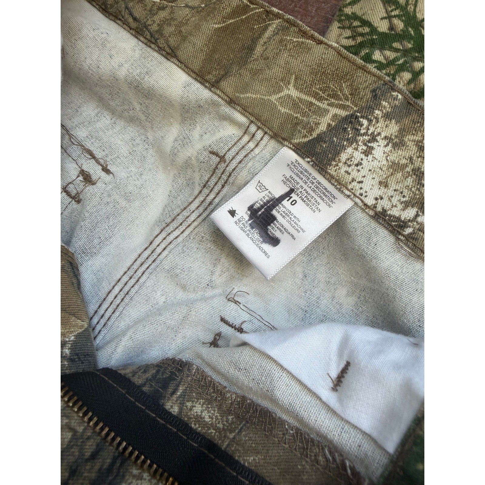 Ranger Realtree Edge Camo Cargo Pants Youth Size 10 Hunting Outdoor