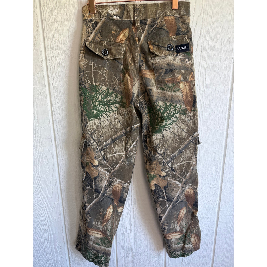 Ranger Realtree Edge Camo Cargo Pants Youth Size 10 Hunting Outdoor