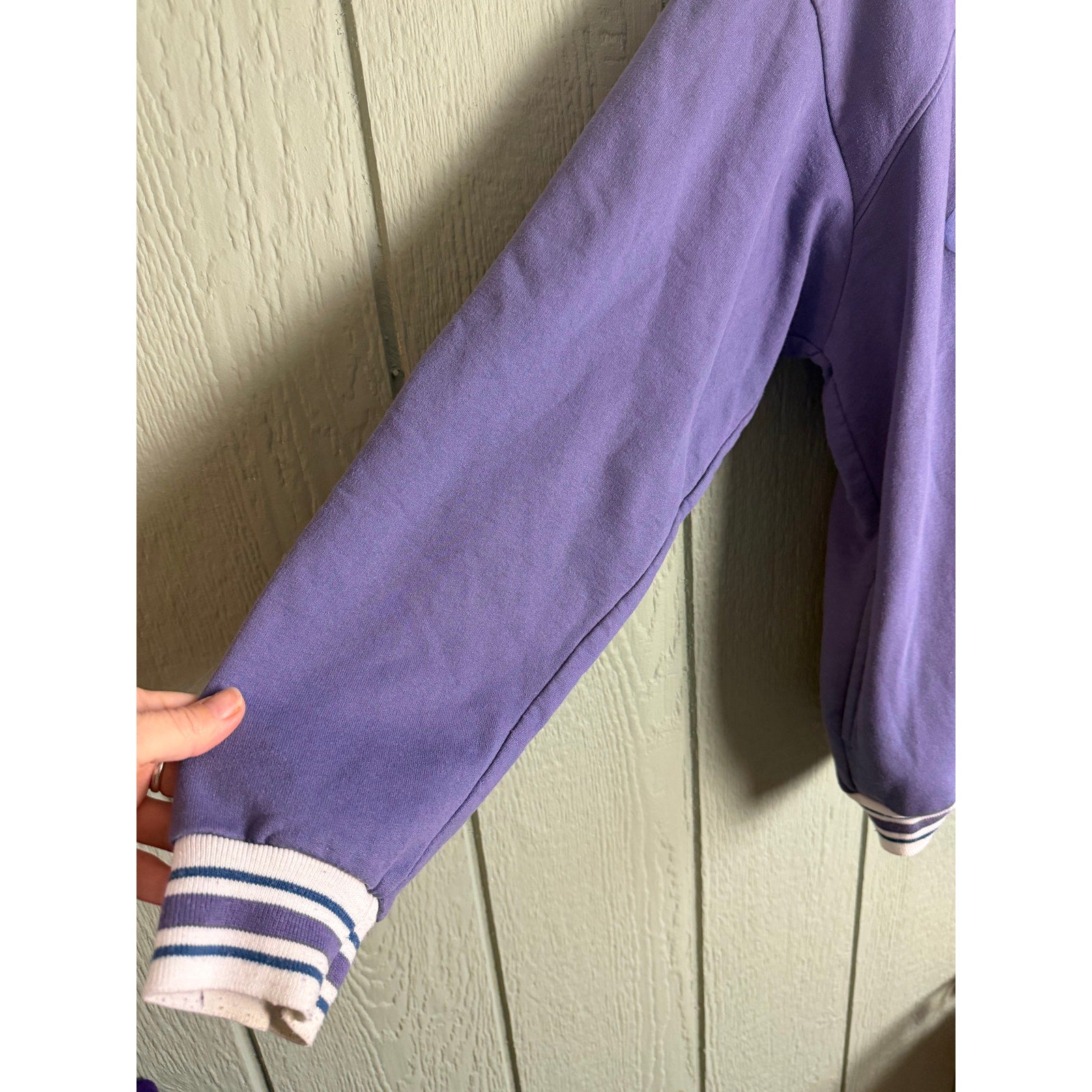 Vintage Aspen USA Hoodie Made in USA Purple Pullover Sweatshirt XL 90s