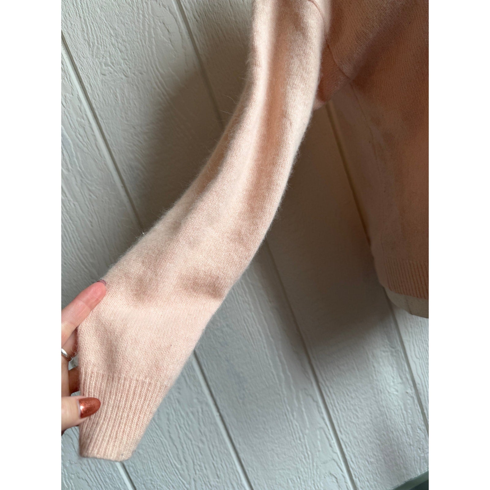 Vintage Valerie Stevens Luxury Lambswool Rabbit Hair Sweater, Small