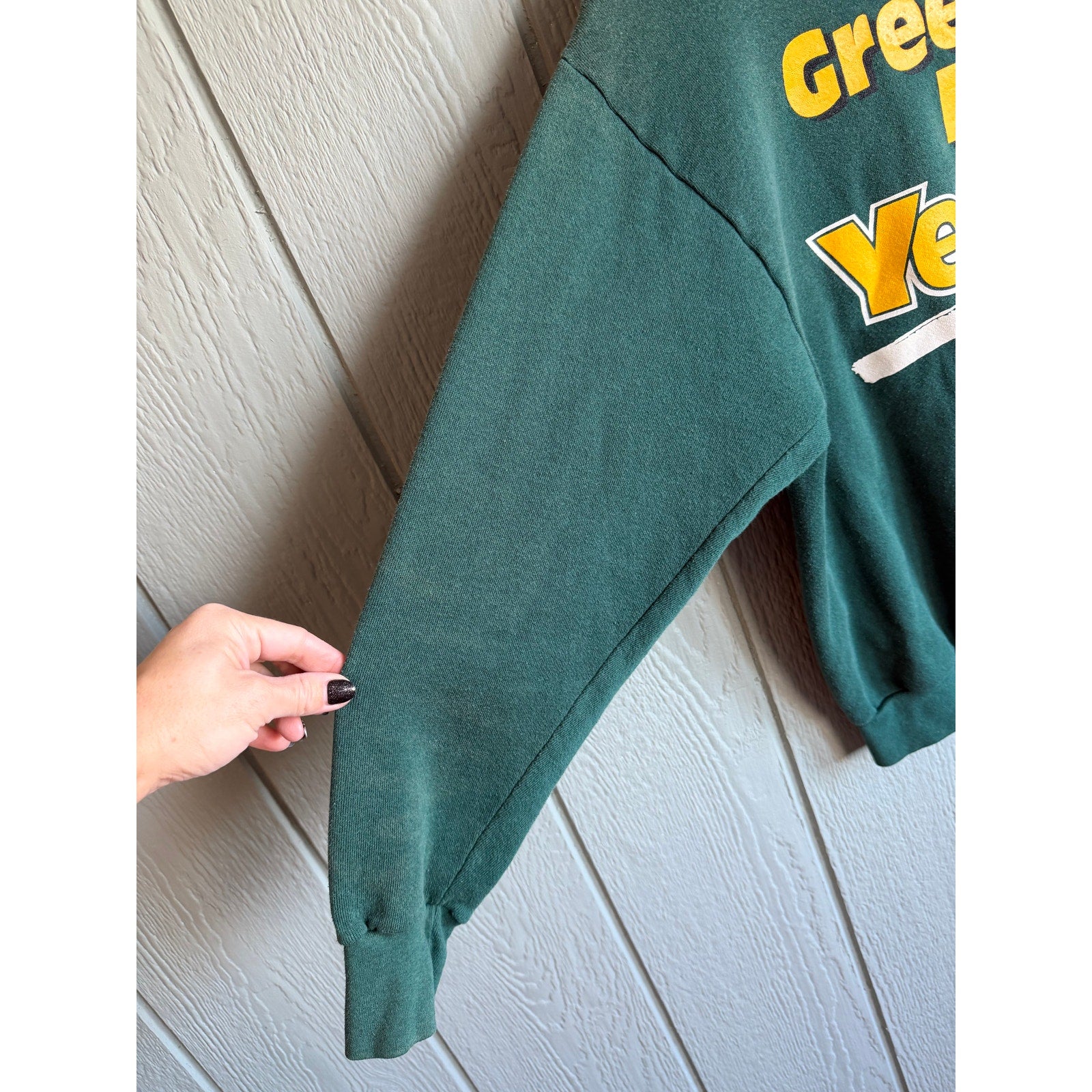 Vintage 90s Green Bay Packers Crewneck, Made in Usa XL