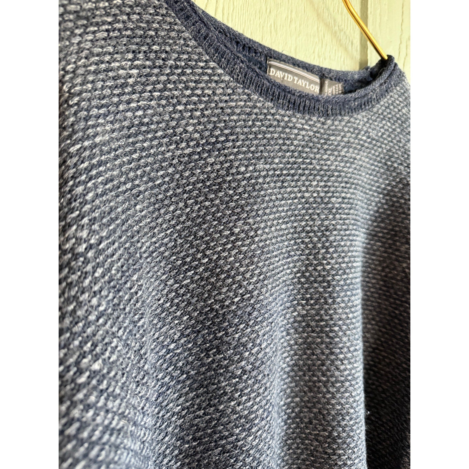 Vintage 80s David Taylor Made In Usa Sweater, XXL
