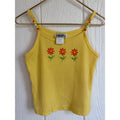 Vintage Y2K California Daisy Embroidered Tank Top