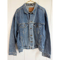 Vintage Levi’s 70507 Denim Trucker Jacket USA Large Oversized 80s 90s Blue Jean