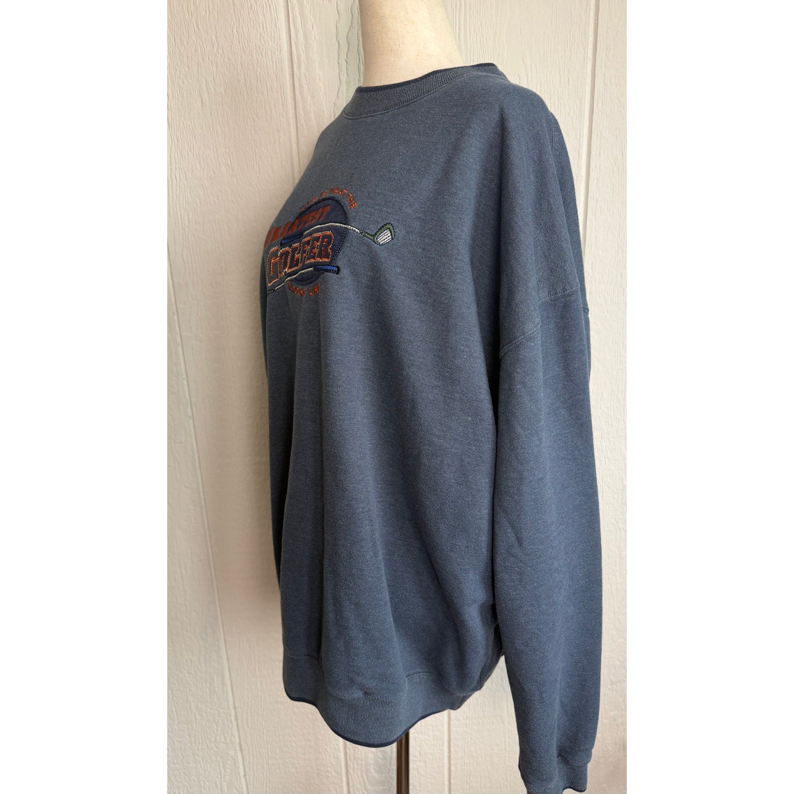 Vintage 90s Greatest Golfer Crewneck, XXL