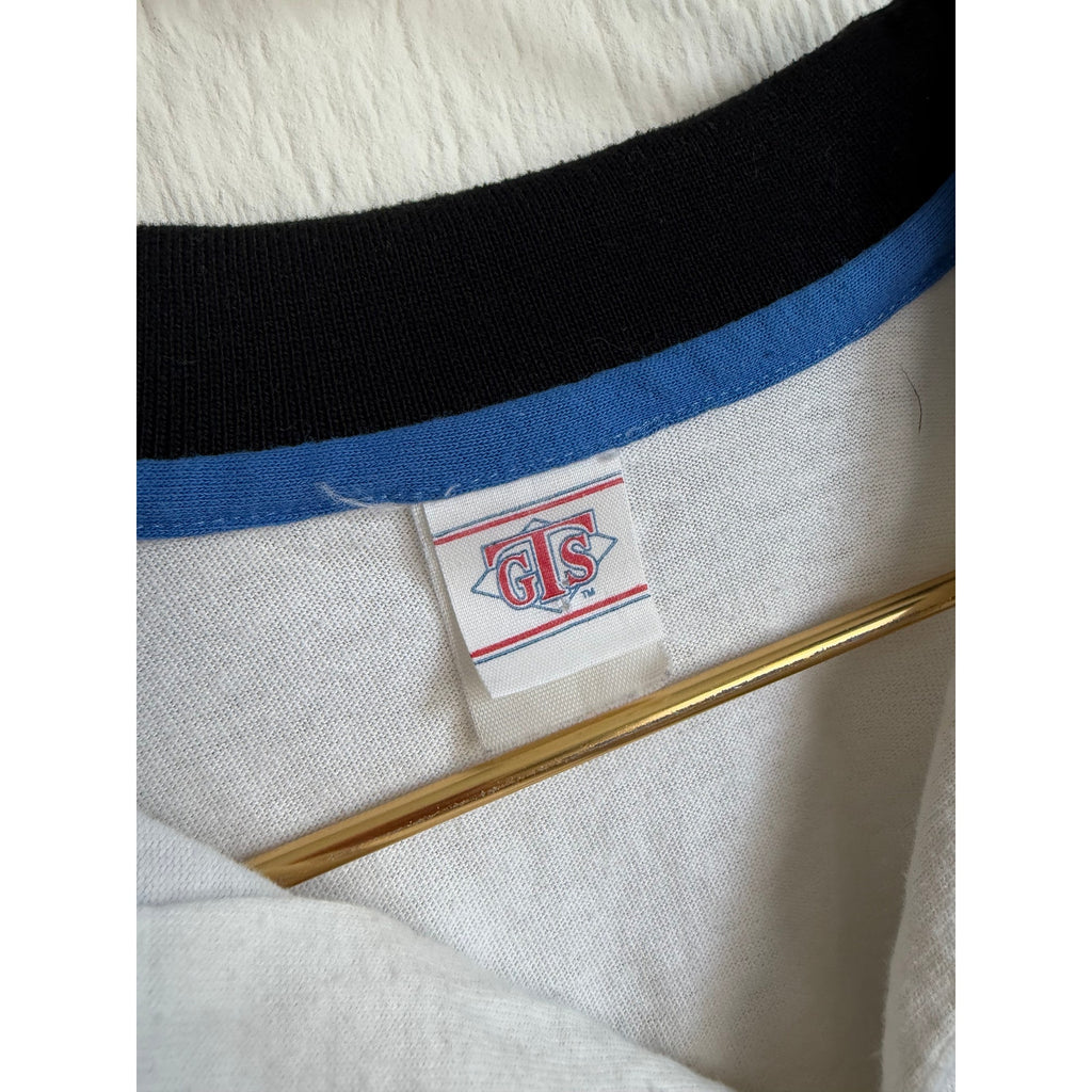 Vintage 1995 Chicago Cubs MLB All Over Print Polo Shirt GTS Baseball 90s