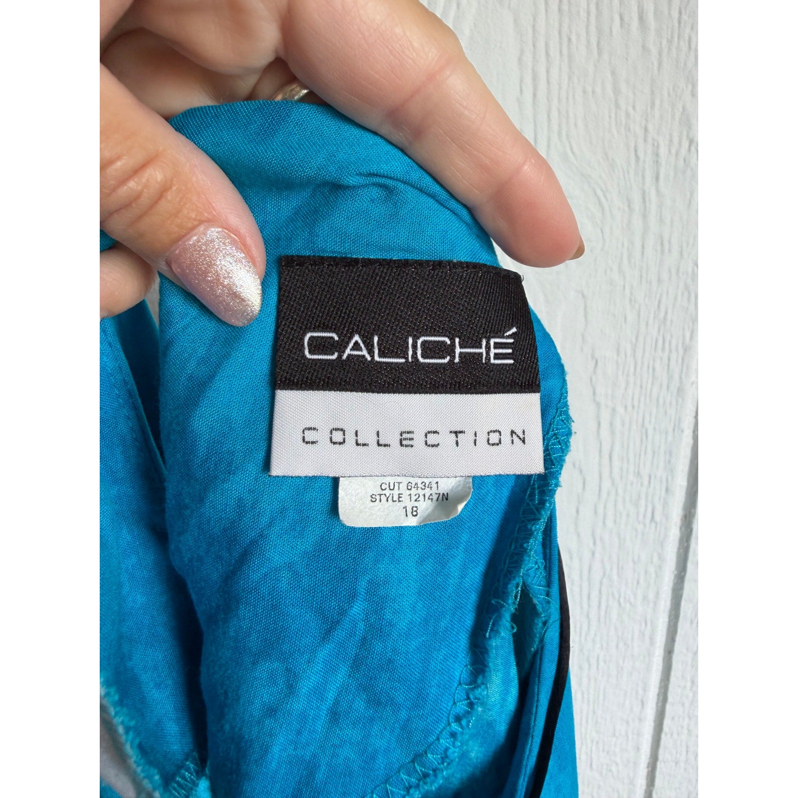 Vintage Caliche Collection Maxi Dress Tropical Colorblock Floral Sleeveless Size 18