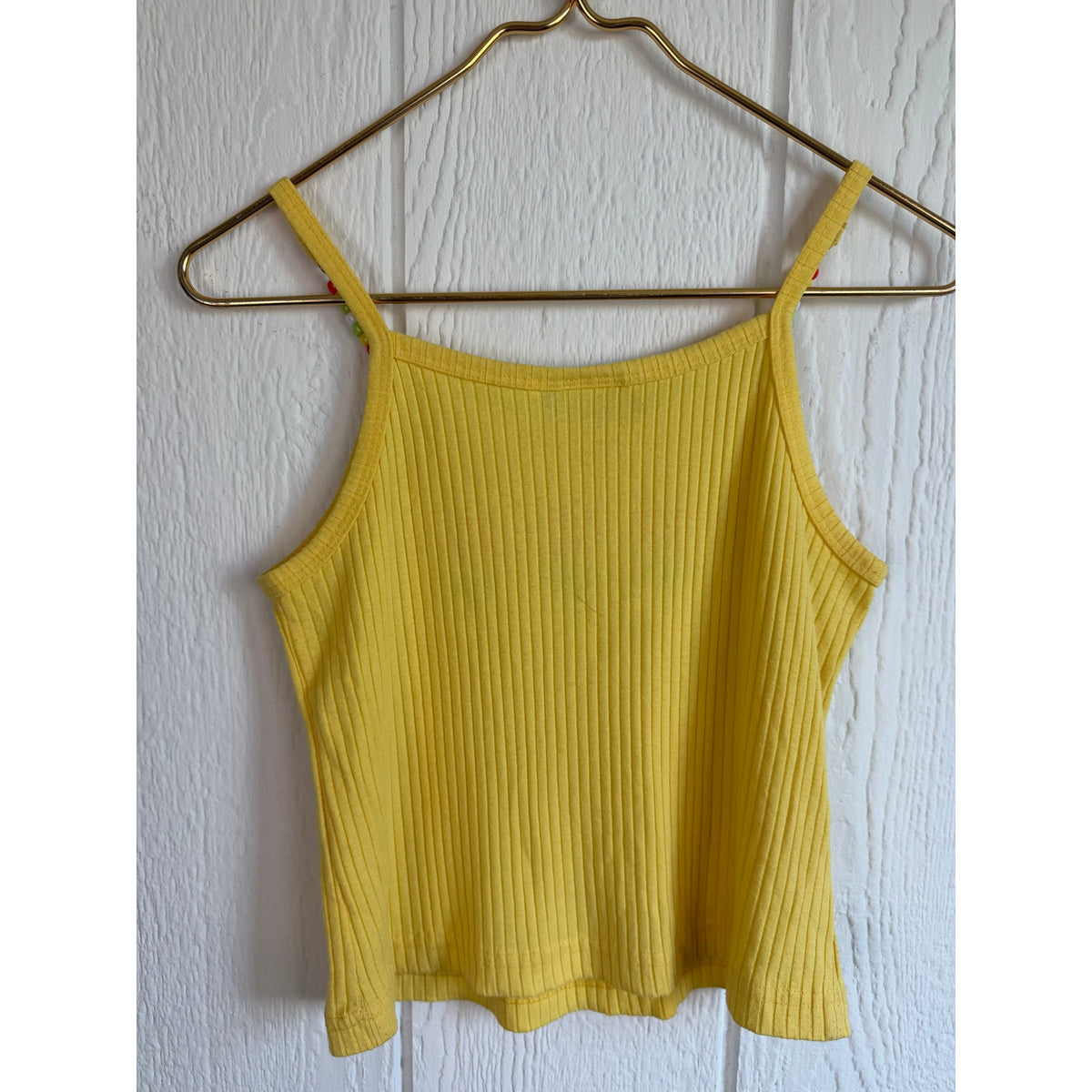 Vintage Y2K California Daisy Embroidered Tank Top