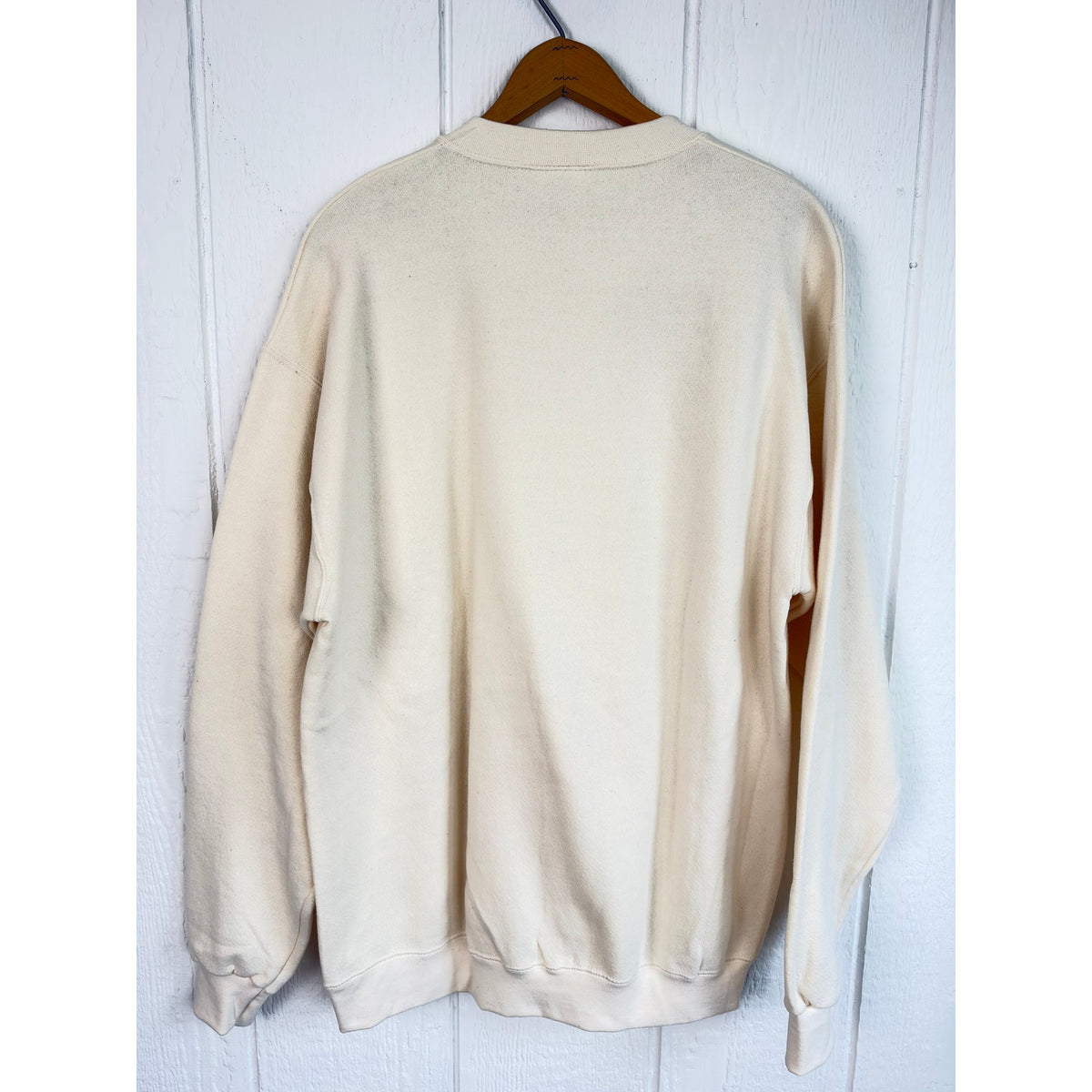 Vintage John Deere Lee Large Heavyweight Crewneck Sweatshirt Embroidered Logo