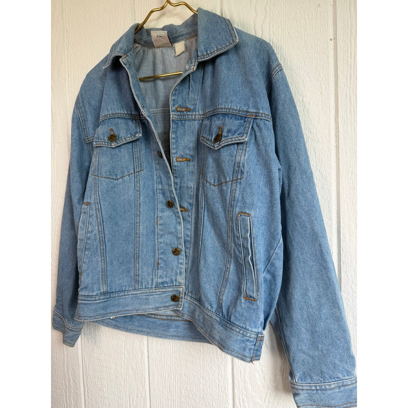 Vintage 90s Mickey Mouse Jean Jacket Disney Y2K Mickey & Co