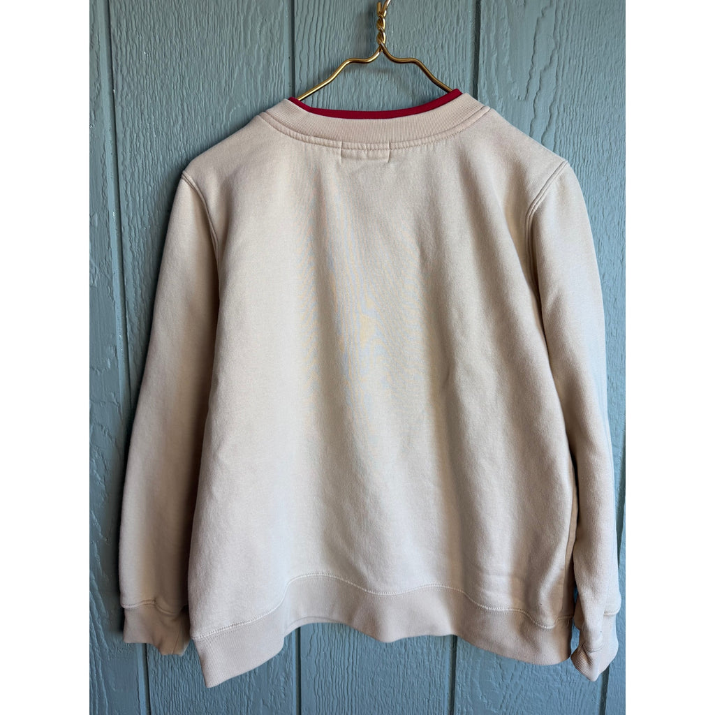 Vintage Shenanigans Fall Harvest Embroidered Sweatshirt | Size L | Pumpkin Wagon