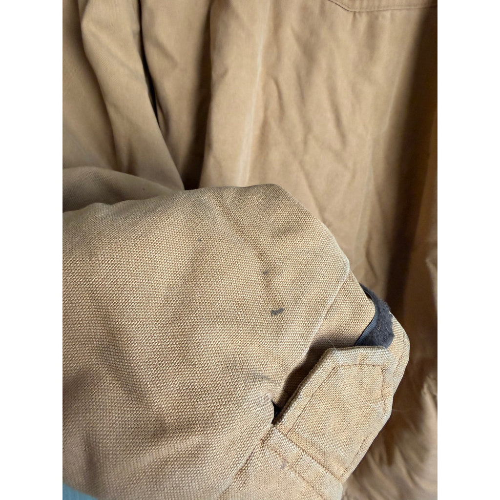 Vintage Walls Western Wear Insulated Duck Canvas Work Jacket | Tan | XL USA Made