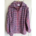 Vintage Tapestries Ireland Zip-Off Sleeve Wool Knit Jacket Sweater Ireland
