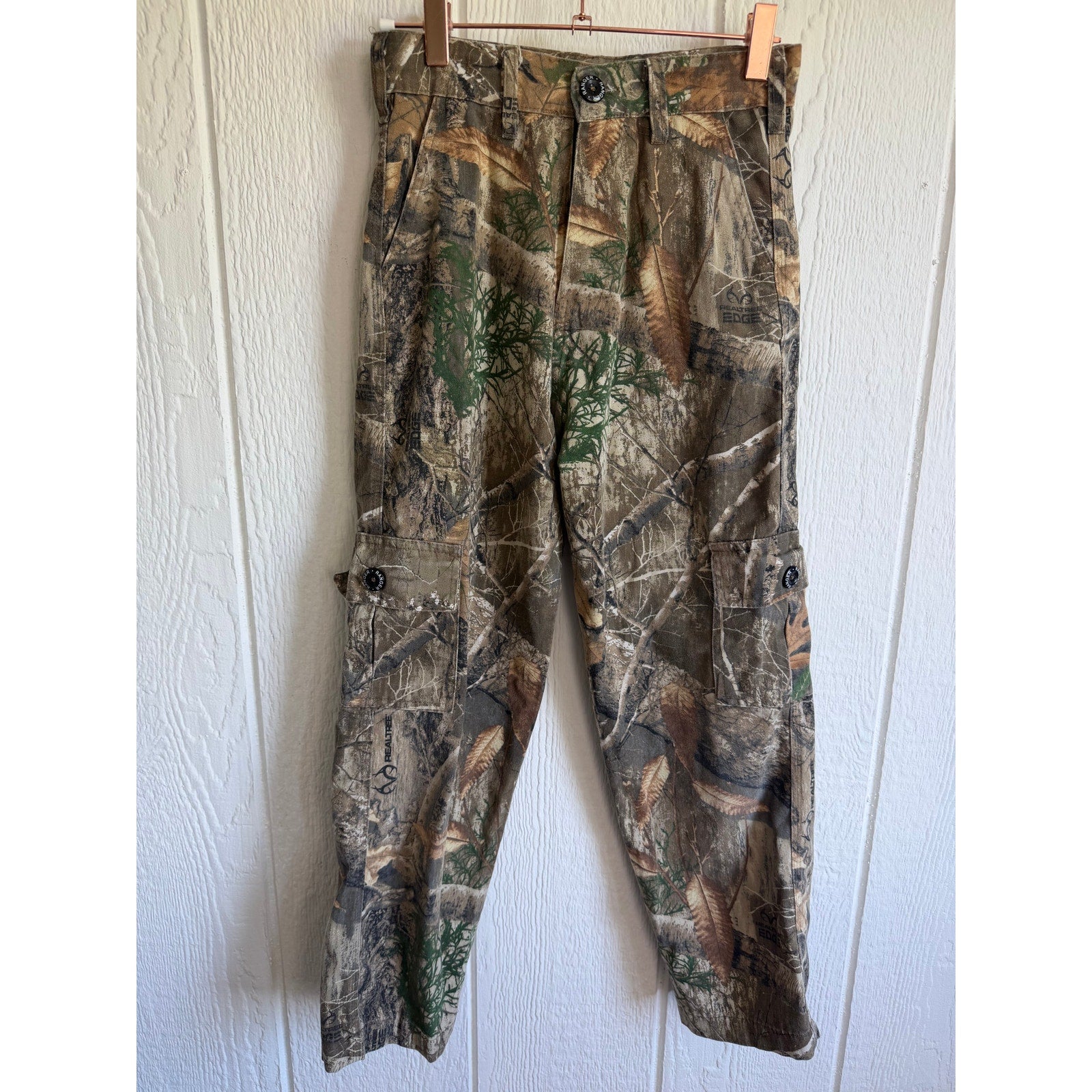 Ranger Realtree Edge Camo Cargo Pants Youth Size 10 Hunting Outdoor